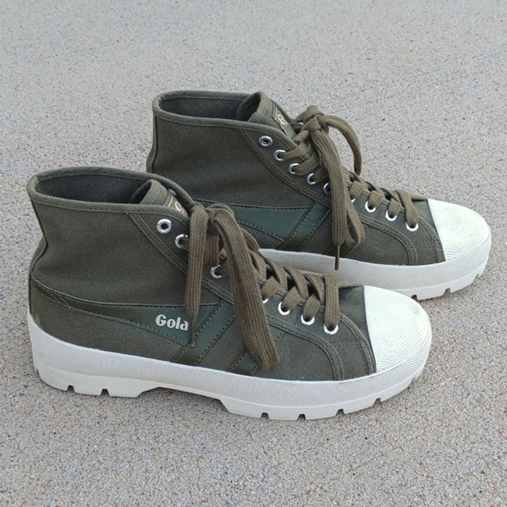 Gola Coaster Peak High Platform Sneakers